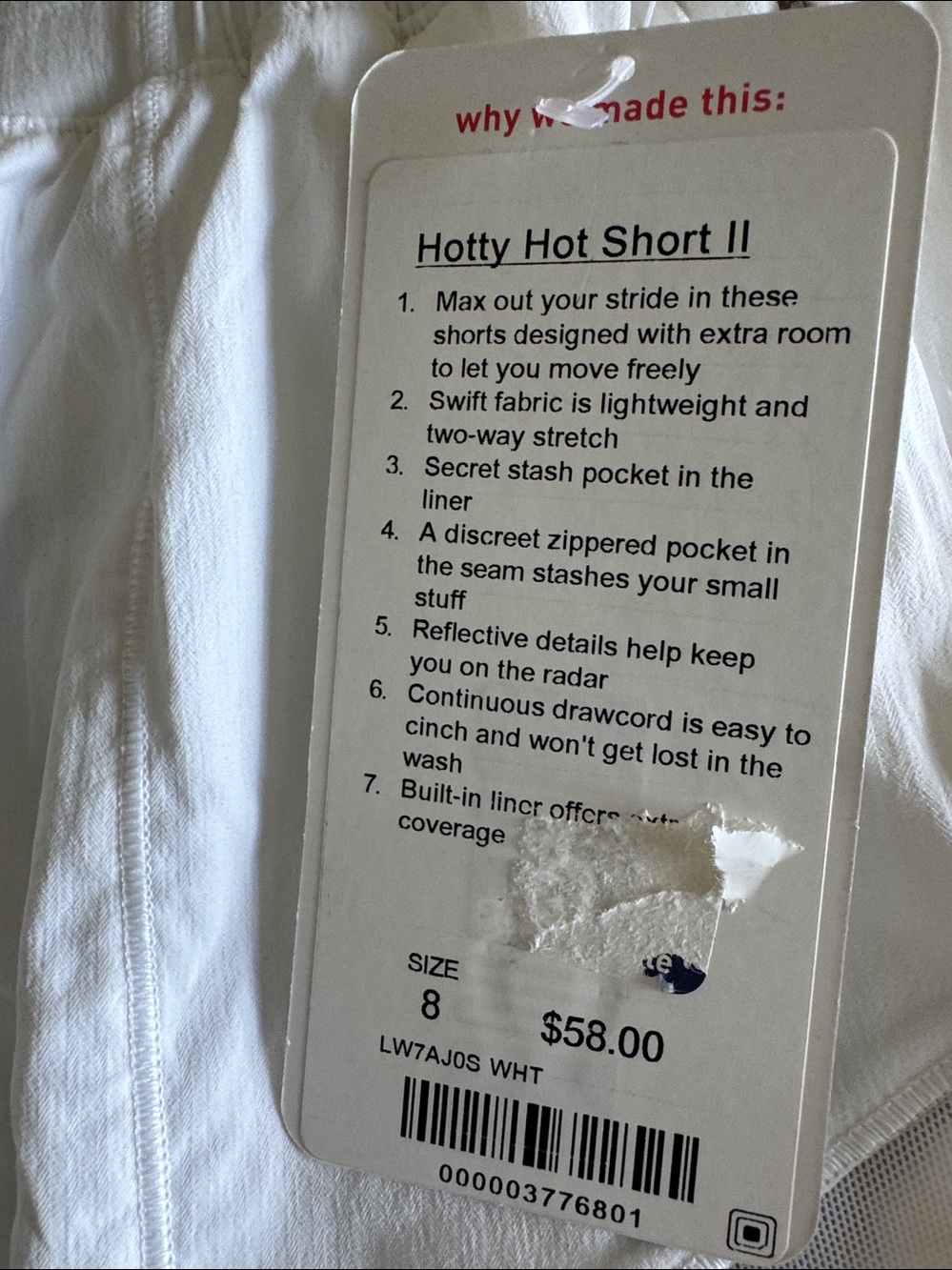 Hotty hot short - Picture 2 of 3